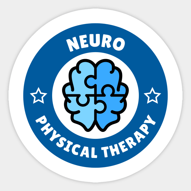 Neuro Physical Therapy Sticker by Designs by Eliane